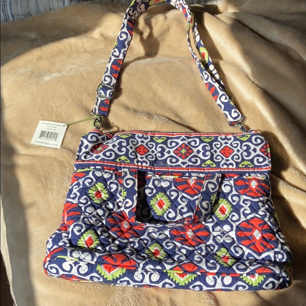 Vera Bradley convertible cross body sun valley